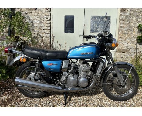 1976 Suzuki 750GT Registration number MMY 71P Frame number 69060 Engine number 47272 Purchased in June 2024 The engine was re
