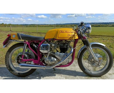 1963 Norton Triton Registration number 629 COW Frame number 1493676 Engine number 6TD16520 Built by custom parts specialist I