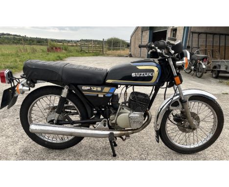 1986 Suzuki GP125 Being sold without reserve Registration number C611 CEL Frame number NF11C100653 Engine number F10400100445