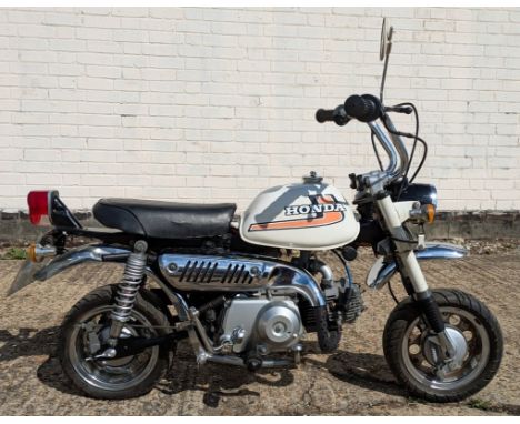 1976 Honda Z50 Monkey bike Registration number ODD 285P Frame number Z50J-11603234 Engine number&nbsp; TZH152FMH 1,833 kms re