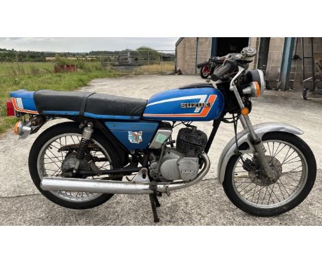 c.1986 Suzuki GP125 Being sold without reserve Frame number Engine number 8,933 recorded miles From a deceased estate Unused 