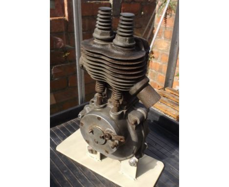 1927 Matchless Model R engine 2.46 hp Number R4444 Engine turns over Good general condition All lots in this sale are sold as