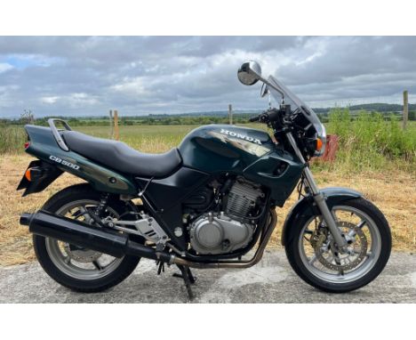 1998 Honda CB500 Registration number R488 SOY Frame number ZDCPC32A0UF105381 Engine number 105381 59,261 recorded miles From 