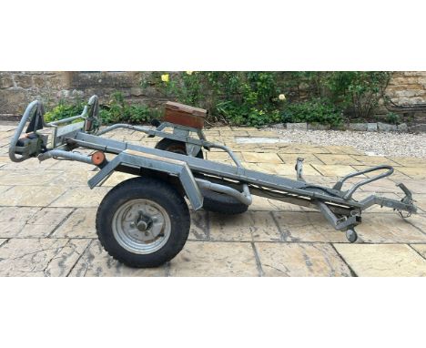 2005 Erde motorbike trailer, chassis number VJV3100115S000552 All lots in this sale are sold as is and bidders must satisfy t