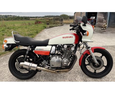 1980 Suzuki GS 1000S Registration number PEV 232V Frame number 52784 Engine number 145056 From a deceased estate Original unr