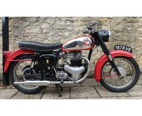 1961 BSA A10 650 Golden Flash Registration number 187 XVE Frame number GA7 17578 Engine number DA10 R 2775 From a private col