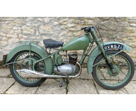 1950 BSA Bantam Registration number RVW 571 Frame number YD1S 42881 Engine number 22257YO Recent barn find Some work done on 