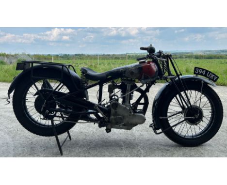 1929 Peugeot P105 Registration number 394 UXY Frame number 61036 Engine number 56727 First registered 1st January 1930 350cc 