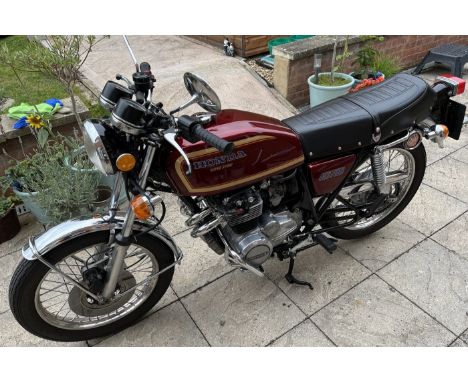 1977 Honda 400-4 F2 model Registration number VUR 420S Frame number CB400F1074259 Engine number CB400FE1070059 27,325 recorde