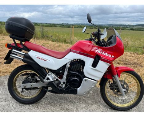 1989 Honda XL600V Transalp Registration number F139 GRR Frame number PD065200173 Engine number PD06E2202492 From a deceased e