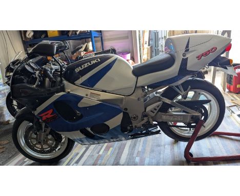 2000 Suzuki GSXR750 Registration number W358 TDV Frame number JS1GR7DA000514765 Engine number R731-117065 One owner from new 