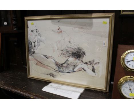 Jurgen Gorg limited edition lithograph print, 70 cm x 52 cm