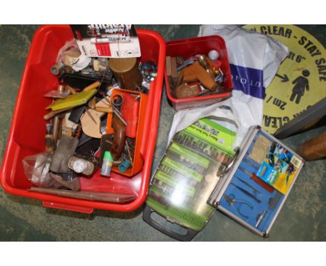 Hand tools, hardware, paint brushes etc 