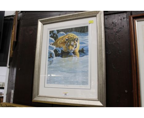 Signed limited edition print by Graham Gayford 377/1250 "In Deep"