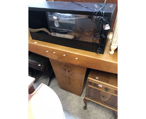 Light oak church altar 