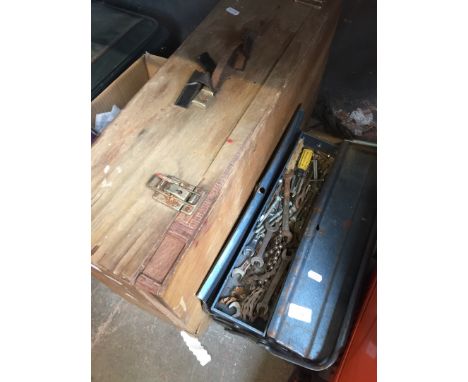 2 boxes of tools 