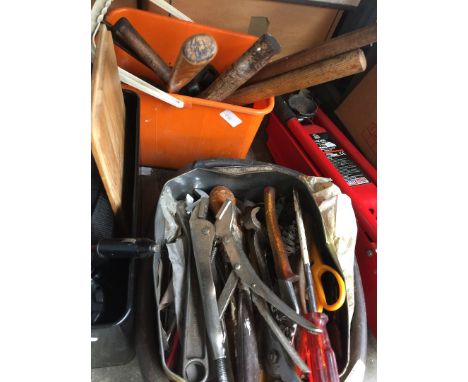 2 boxes of tools 