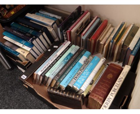 A large quantity of good antique reference books mainly porcelain including Derby, Royal Worcester ETC Condition Report: plea