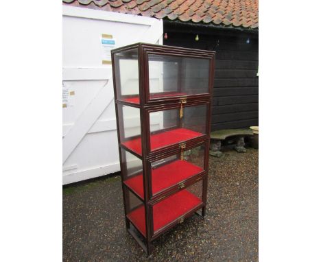 Oriental double sided display cabinet with access to each shelf from both sides as shown in pictures H170cm W77cm D42cm appro