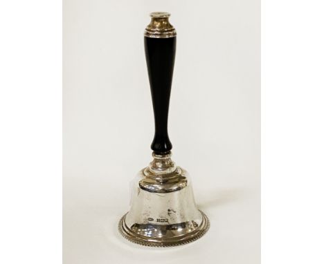 H/M SILVER SERVING BELL - 2 OZS APPROX