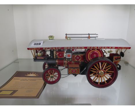 A Midsummer Models limited edition Burrell Scenic Showmans Engine General Gough - 184 of 499 - with certificate and original 