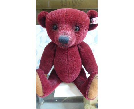 A Steiff Louis the Club Bear 2012 - 37cm, Alpaca - limited edition, number 250, limited to the year of 2012 with certificate 