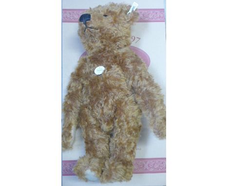 A Steiff Teddy Girl Replica - 50cm, Mohair - limited edition, number 2557 of 6000 with certificate and original box - in good