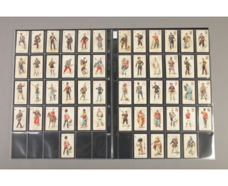 Will's cigarettes, Soldiers of the World Inset playing card edition, complete set 44/44 with additional duplicate card.  Good