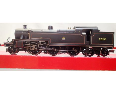 OO scale Hornby R2223, class 4P, 2.6.4 tank, 42335, Black Early Crest in excellent condition, box has wear. UK P&amp;P Group 