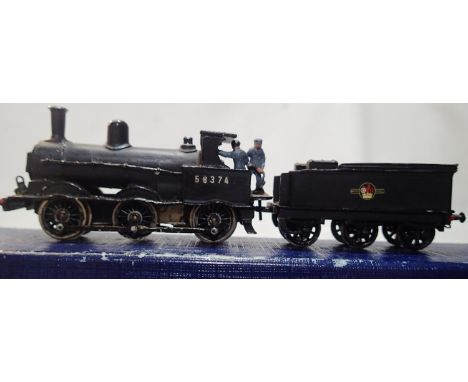 TT gauge kit built 0.6.0 and tender, 58374, Black, late Crest with crew, very good build and finish. UK P&amp;P Group 1 (£16+