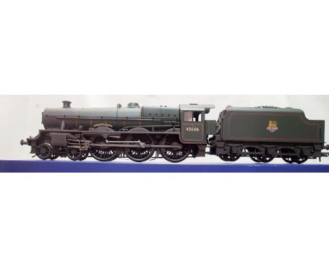 OO scale Bachmann 31-189, Jubilee, 45606, Falkland Islands, green, Early Crest, weathered, detail fitted, D.C.C fitted. UK P&