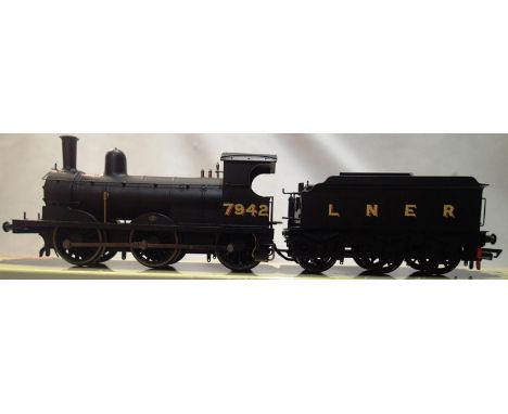 OO scale Hornby R3529, class J15, LNER Black, 7942, in excellent condition, box is fair. UK P&amp;P Group 1 (£16+VAT for the 