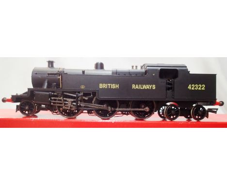 OO scale Hornby R2398, 2.6.4 tank, 42322, Black, B.R, in very good to excellent, detail fitted, no paperwork, box has wear. U