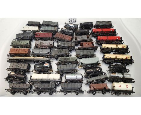 Selection of TT gauge kit built, modified, repainted etc, wagons mostly in good condition. UK P&amp;P Group 2 (£20+VAT for th