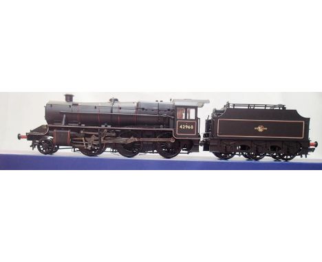 OO scale Bachmann 31-692, Mogul, 42968, Black Late Crest, detail fitted, wear to box. UK P&amp;P Group 1 (£16+VAT for the fir