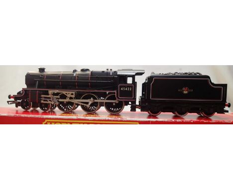 OO scale Hornby R292, class 5, Black, 45422, late Crest in fair to good condition, damage/missing front buffer, missing rear 