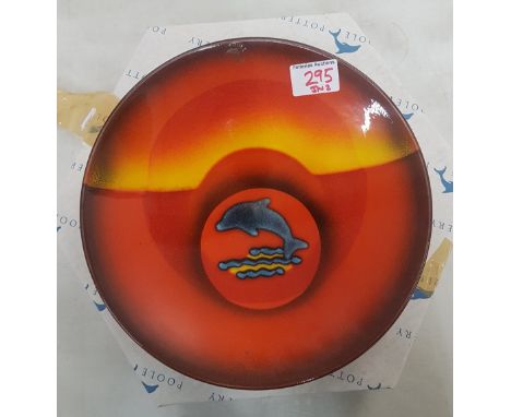 Poole Pottery 25cm Charger in the 'Dolphin' design 