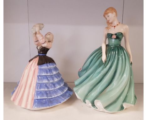 Two Royal Doulton Lady Figures Sarah HN3978 and Susan HN4777 (2) 