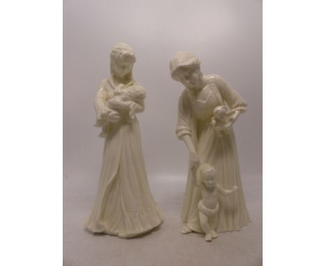 Two Royal Worcester Figures First Steps and Sweet Dreams (2) 
