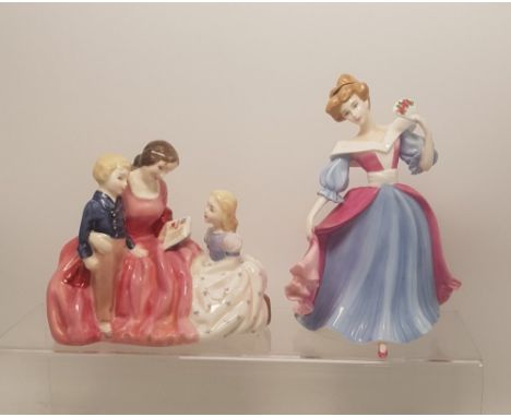 Royal Doulton figures to include The Bedtime Story and Amy HN4782 (2). 