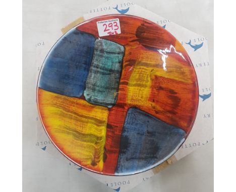 Poole Pottery 25cm Charger in the 'Gemstone' design 