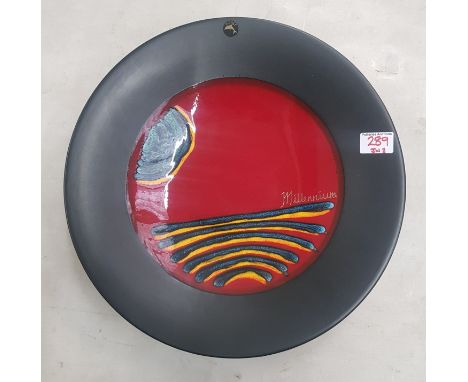 Poole Pottery large 42cm Charger in the 'Millennium' design 