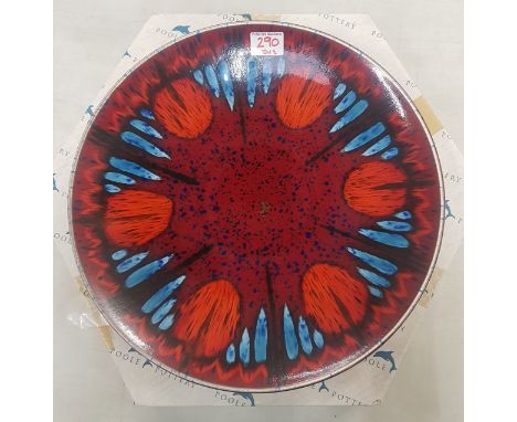 Poole Pottery large 42cm Charger in the 'Exodus' design 