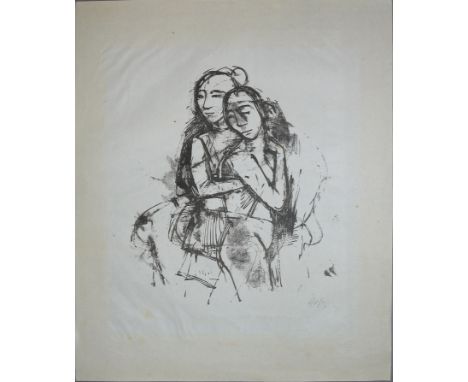 Carl Hofer, 3 sign. Lithographien der 1920er JahreKarl Christian Ludwig Hofer, auch Carl Hofer, 1878 Karlsruhe - 1955 Berlin,