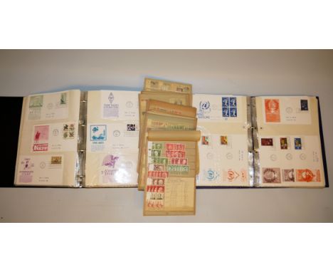 375 Ersttagsbriefe USA ab 1945 &amp;amp; Sammlung Briefmarken BRD-Europa 1921-1970375 Ersttagsbriefe USA ab 1945-1972 United 