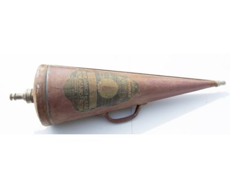 A vintage Minimax Fire Extinguisher 