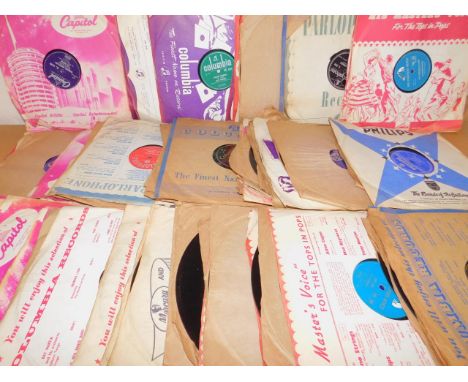 Big Band and other 78rpm records, including Ruby Murray, and The Beverley Sisters, (qty).