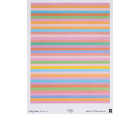Bridget Riley (b.1931)Rose RoseOffset lithograph in colours, 2012, printed by Pyramid International, published by Counter Edi