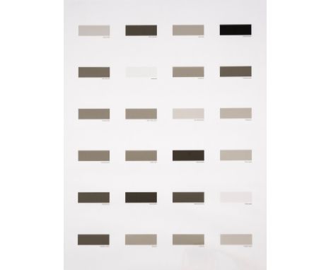 δ Gerhard Merz (b.1947)Untitled (2007)Digital pigment print in colours on transparent foil, 2007, signed and numbered from th
