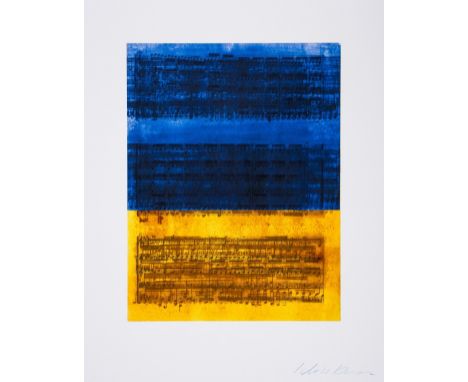 δ Idris Khan (b.1978)Thought We Had More TimeCollaged archival pigment print in colours, 2022, signed in blue pencil, from th